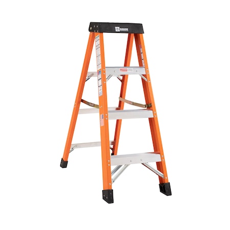 Bauer Ladder 4 ft Fiberglass Stepladder 30404